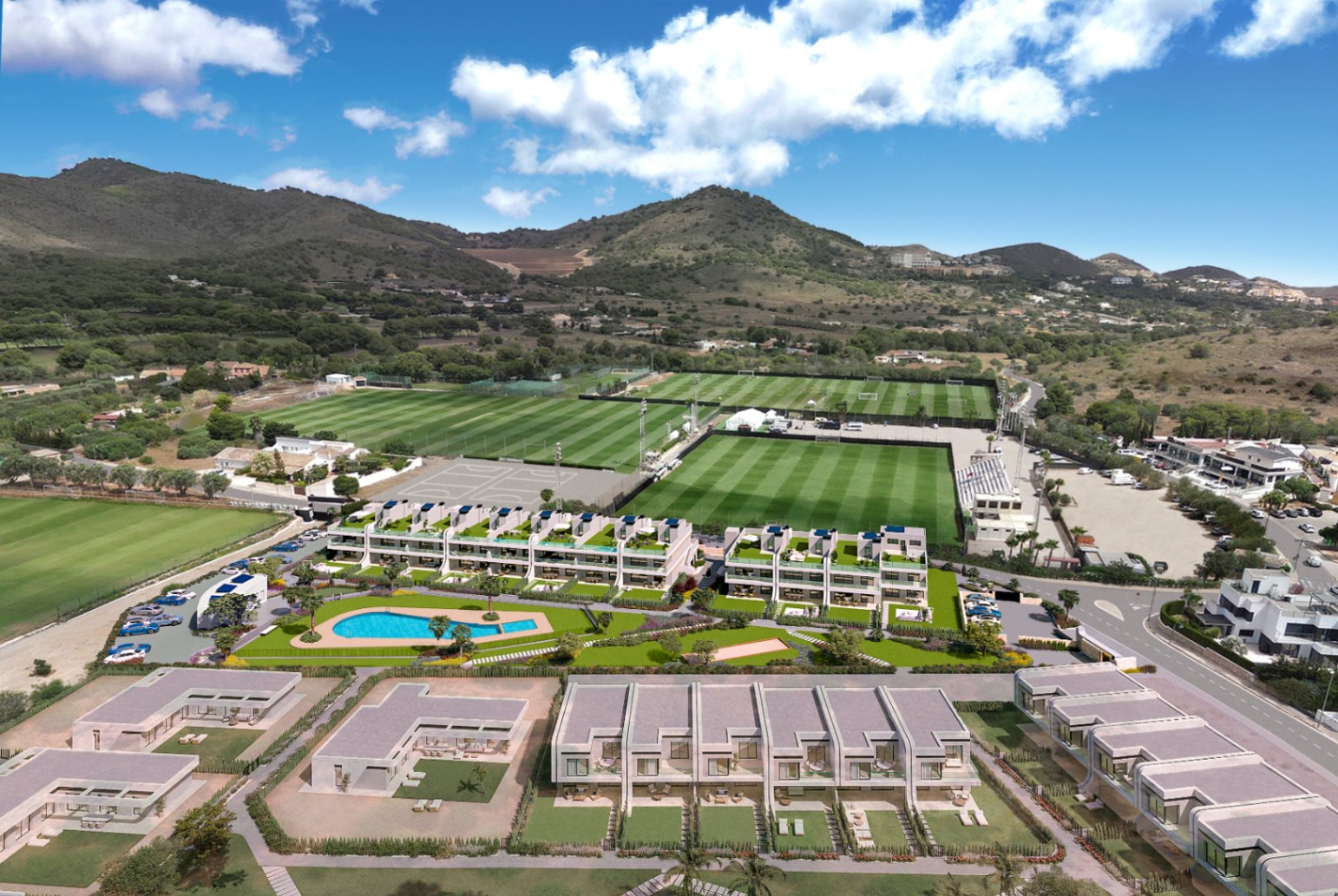 NUEVOS APARTAMENTOS, ADOSADOS Y VILLAS EN LA MANGA DEL MAR MENOR, MURCIA.