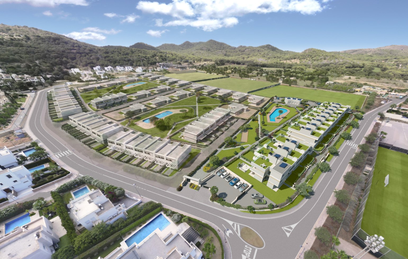 NUEVOS APARTAMENTOS, ADOSADOS Y VILLAS EN LA MANGA DEL MAR MENOR, MURCIA.