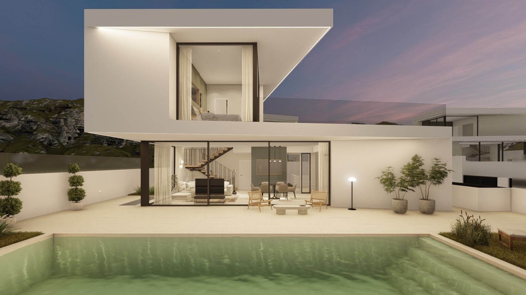 Nieuwe villa's in Polop, Alicante