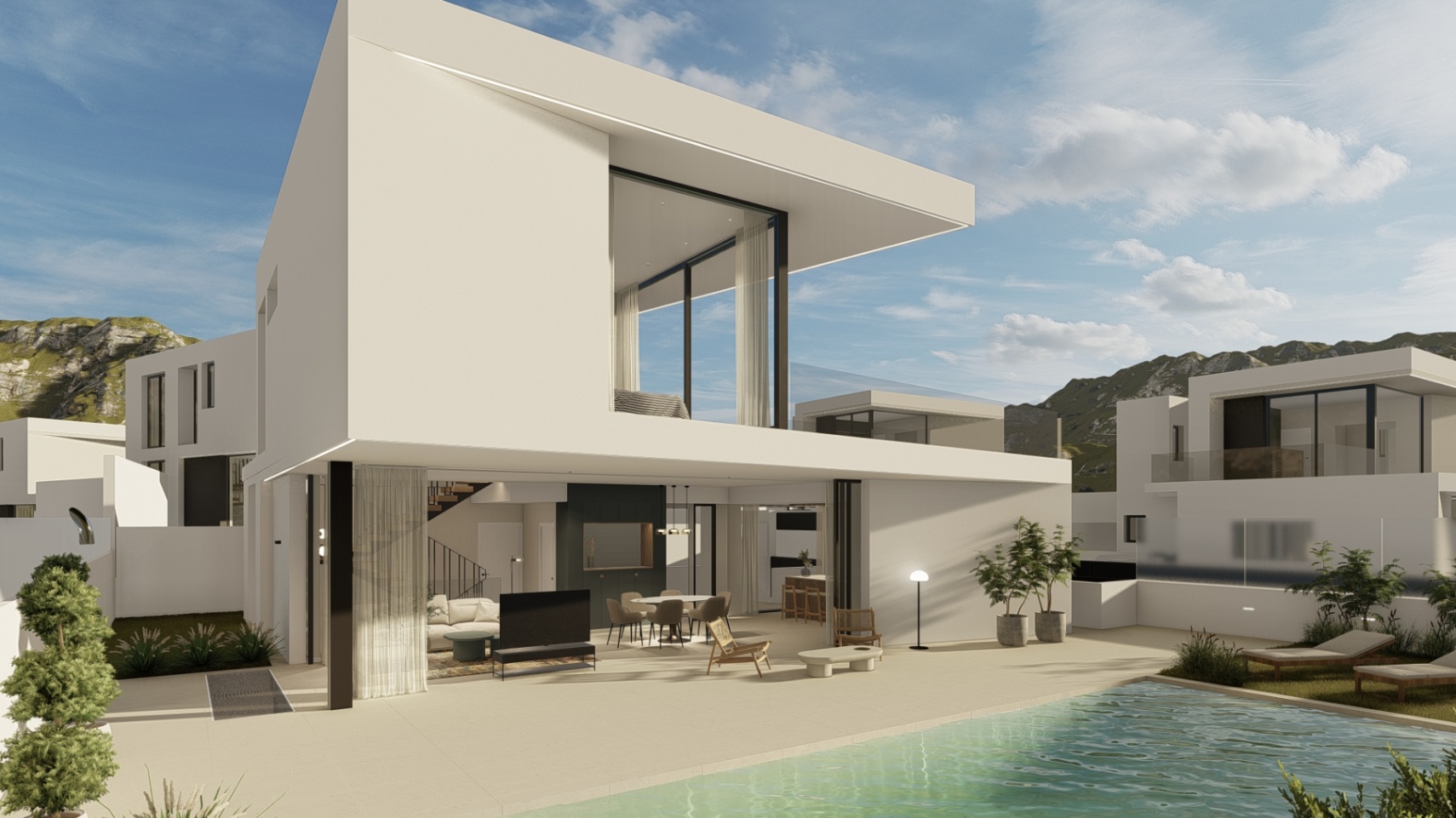 Nieuwe villa's in Polop, Alicante