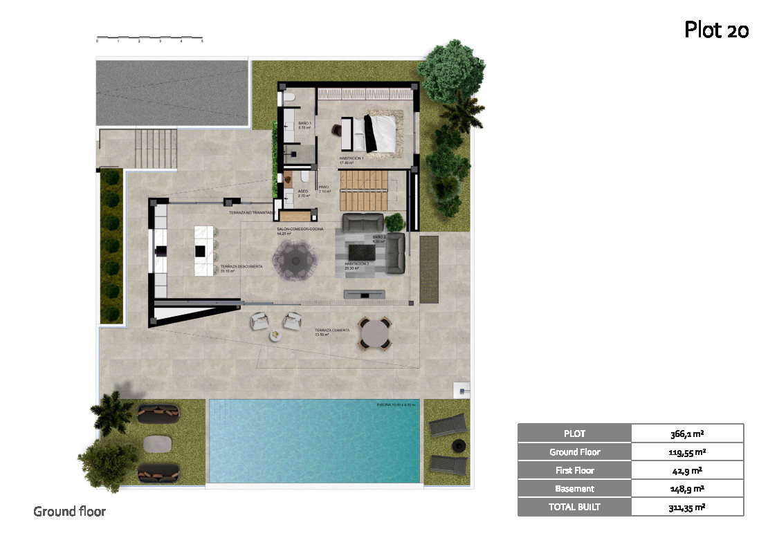 Nieuwe villa's in Polop, Alicante