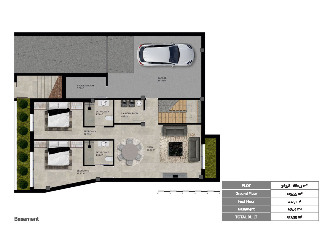 Nieuwe villa's in Polop, Alicante