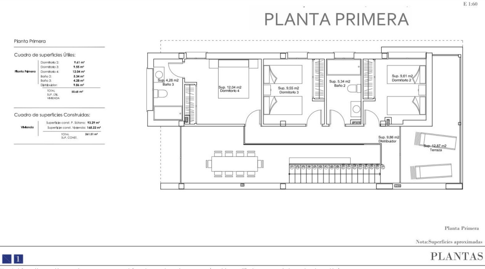 Contemporary design home with double height in Gran Alacant.