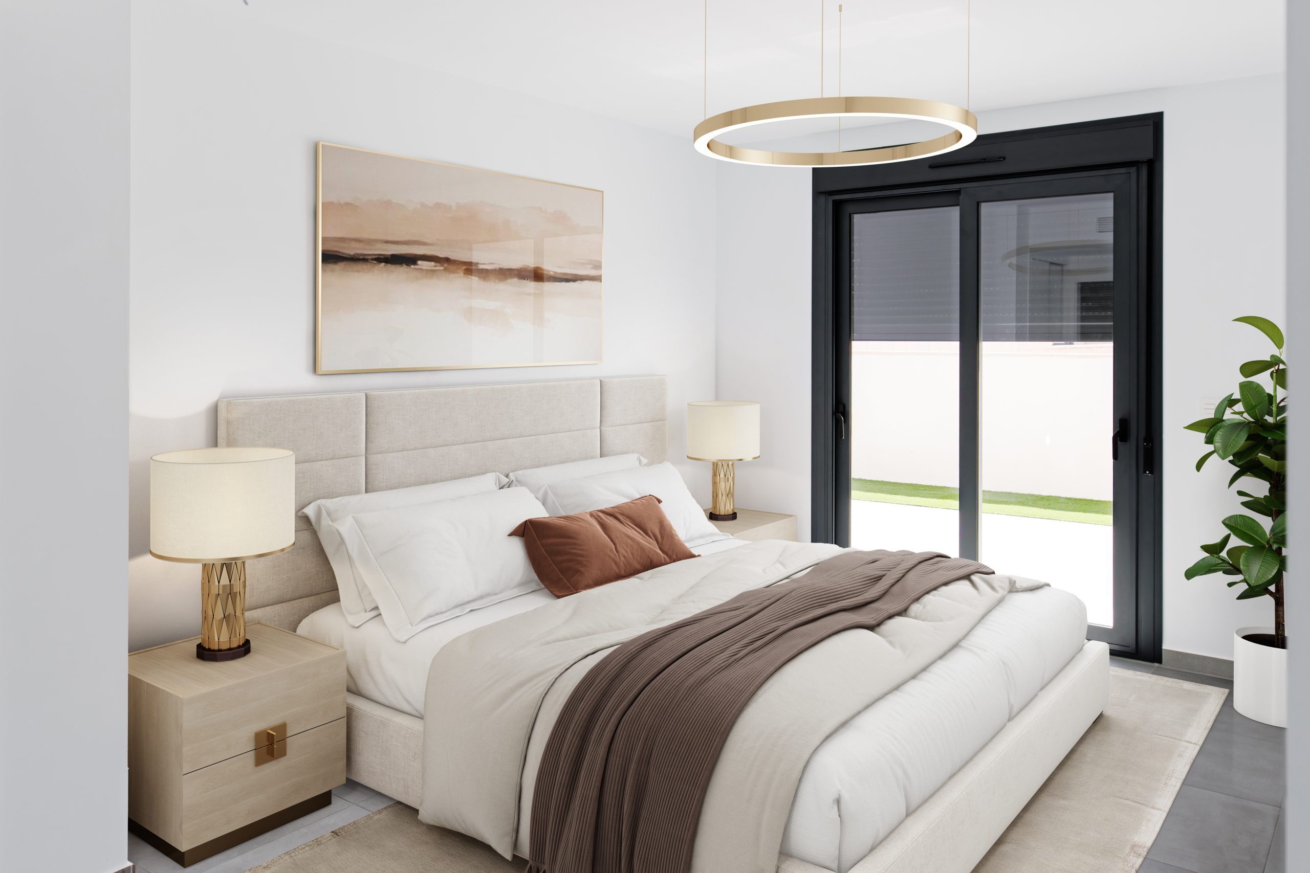 Contemporary design home with double height in Gran Alacant.