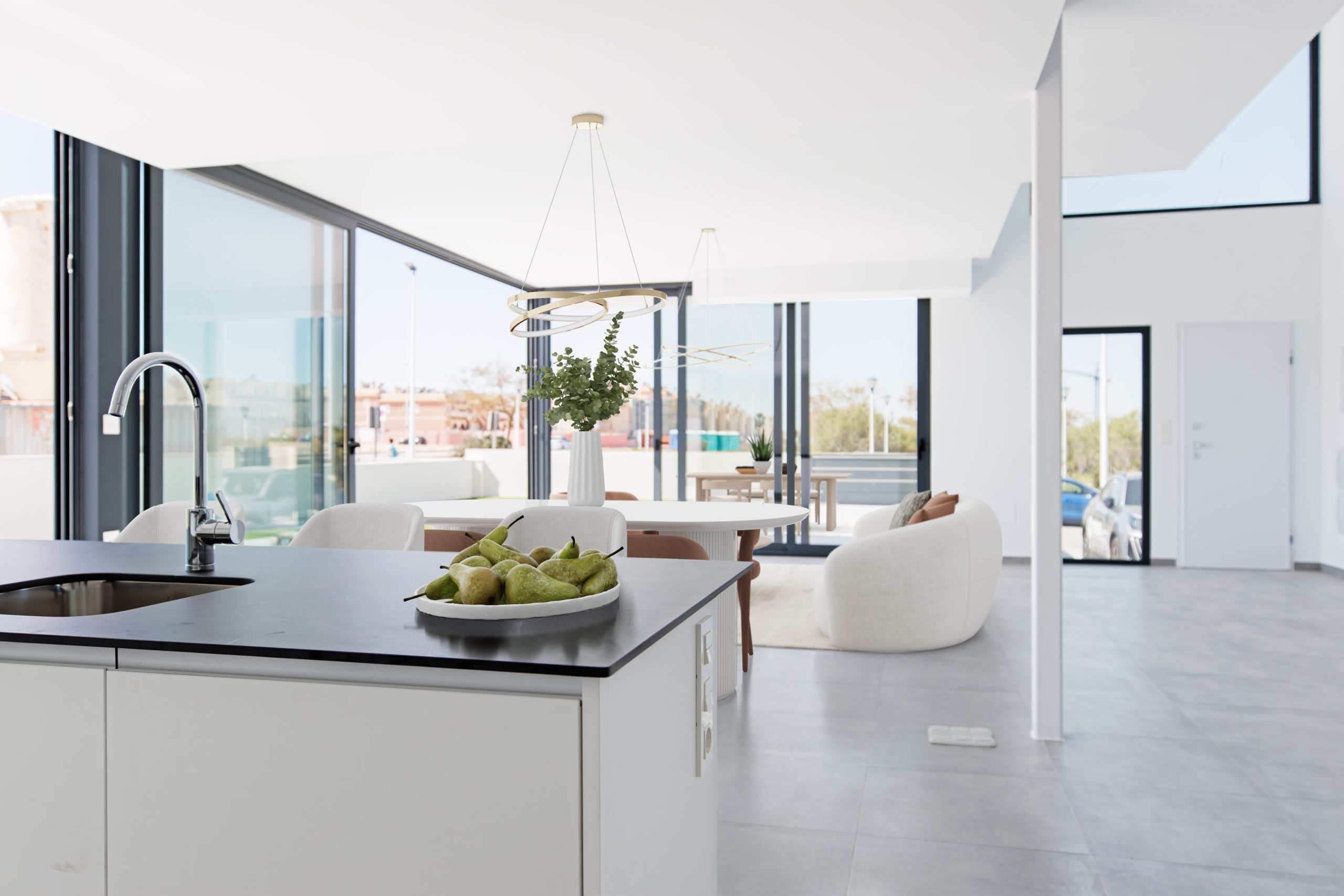 Contemporary design home with double height in Gran Alacant.