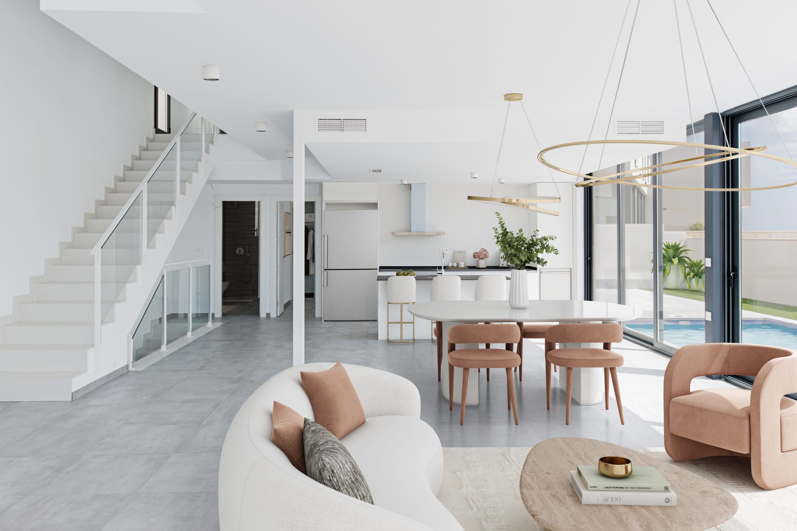 Contemporary design home with double height in Gran Alacant.