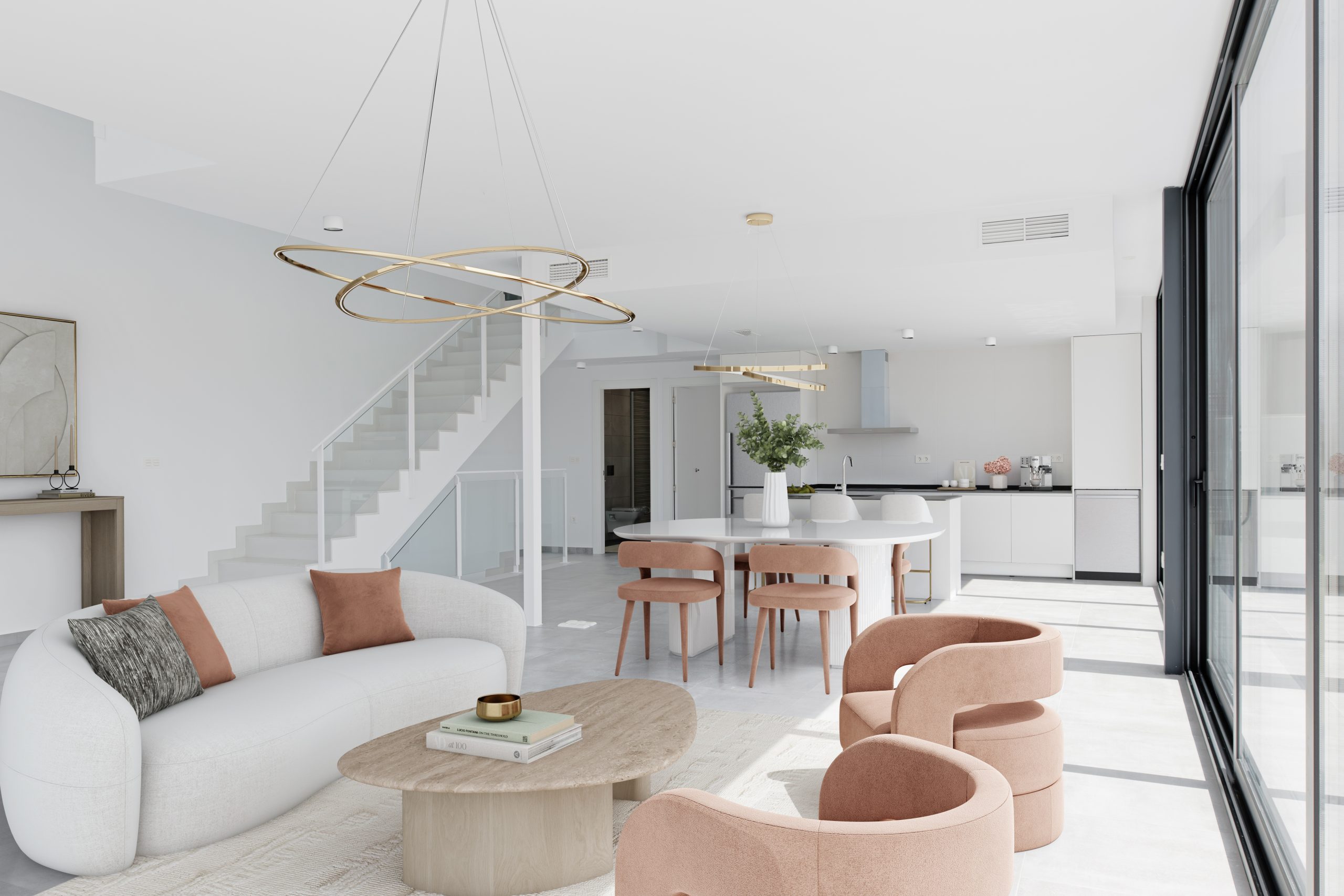 Contemporary design home with double height in Gran Alacant.