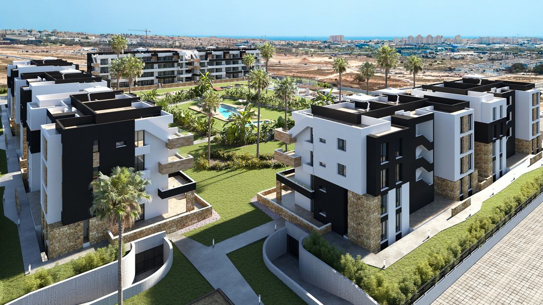 Nowa promocja otoczona Laguną Różową w Torrevieja i Laguną Słoną w La Mata, Alicante