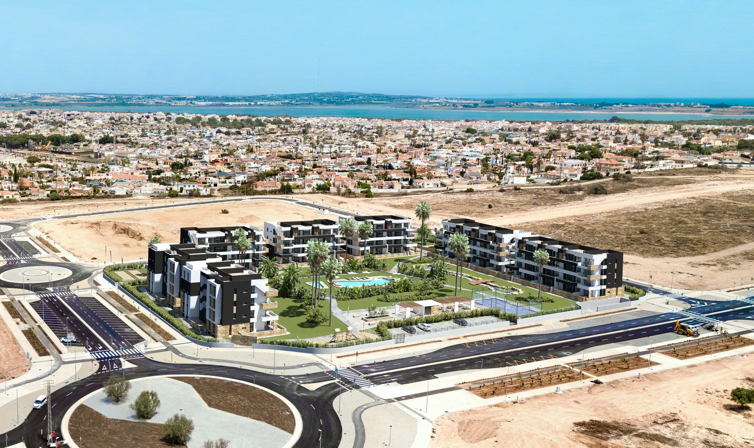 Nowa promocja otoczona Laguną Różową w Torrevieja i Laguną Słoną w La Mata, Alicante