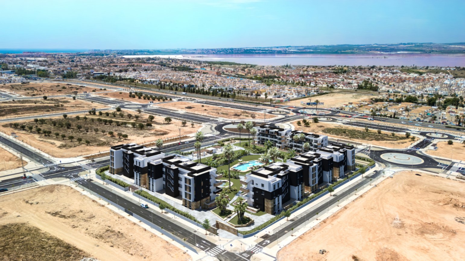 Nowa promocja otoczona Laguną Różową w Torrevieja i Laguną Słoną w La Mata, Alicante