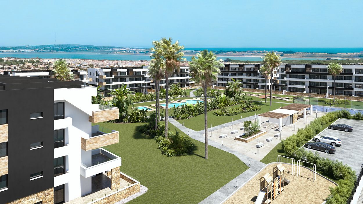 Nowa promocja otoczona Laguną Różową w Torrevieja i Laguną Słoną w La Mata, Alicante