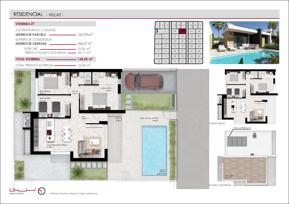Nieuwe villa's in Ciudad Quesada, Alicante