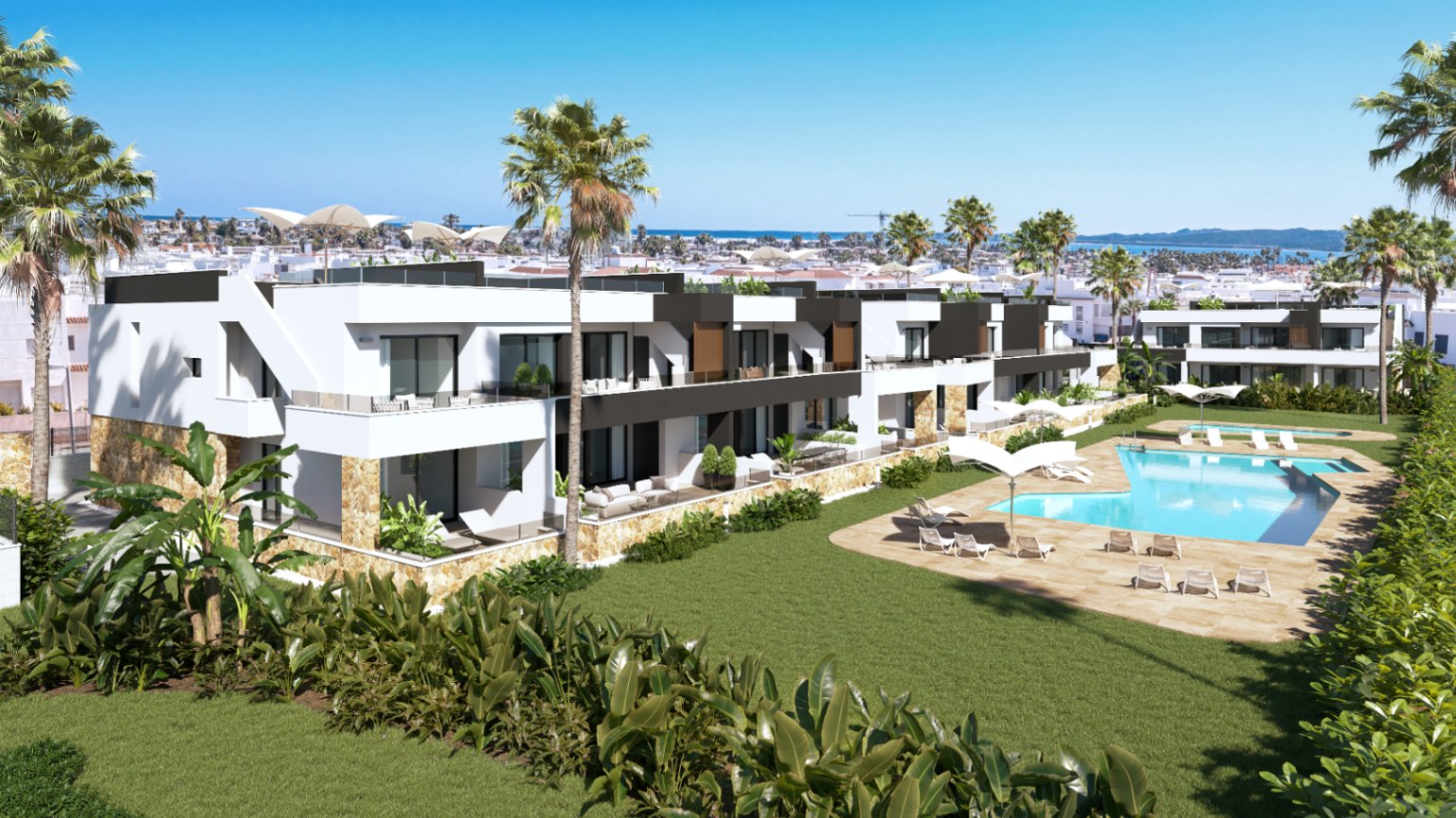 New bungalows in Ciudad Quesada, Alicante