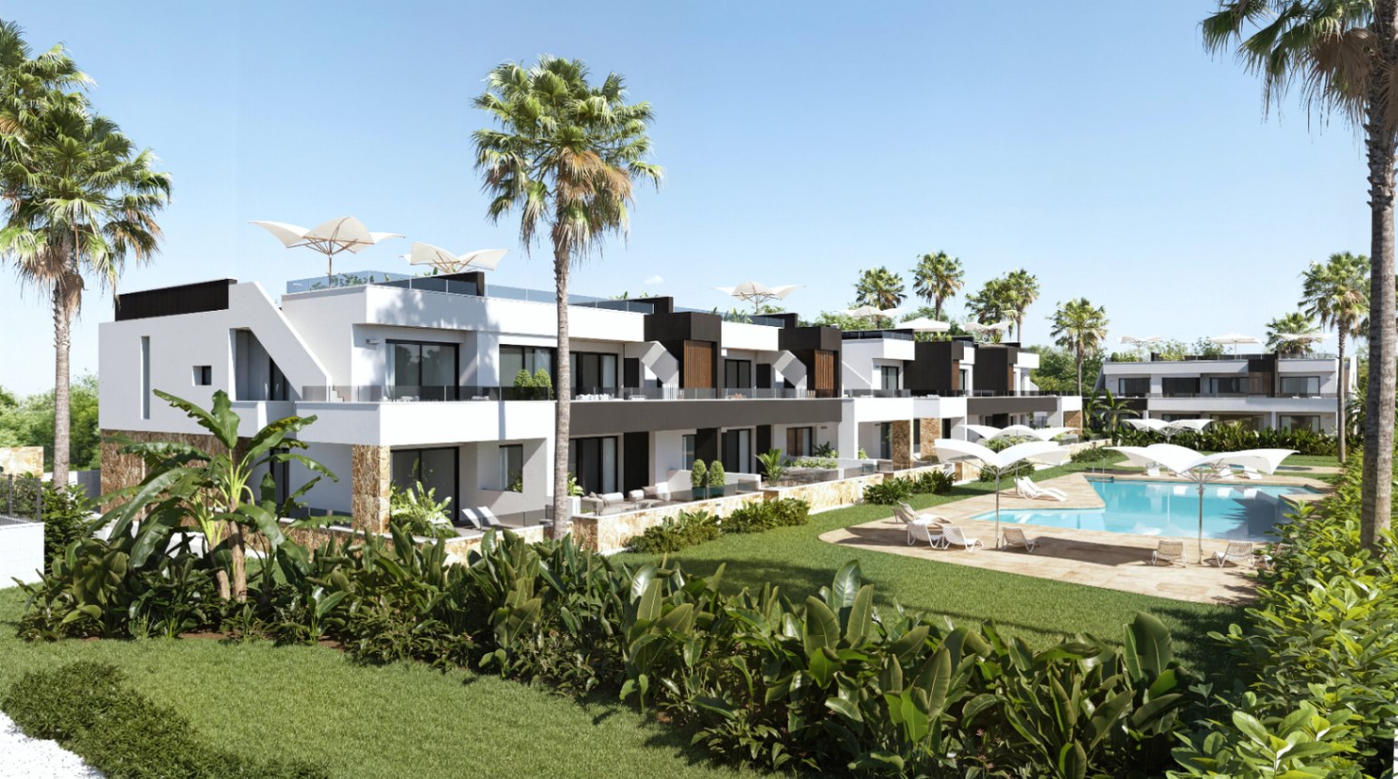 New bungalows in Ciudad Quesada, Alicante