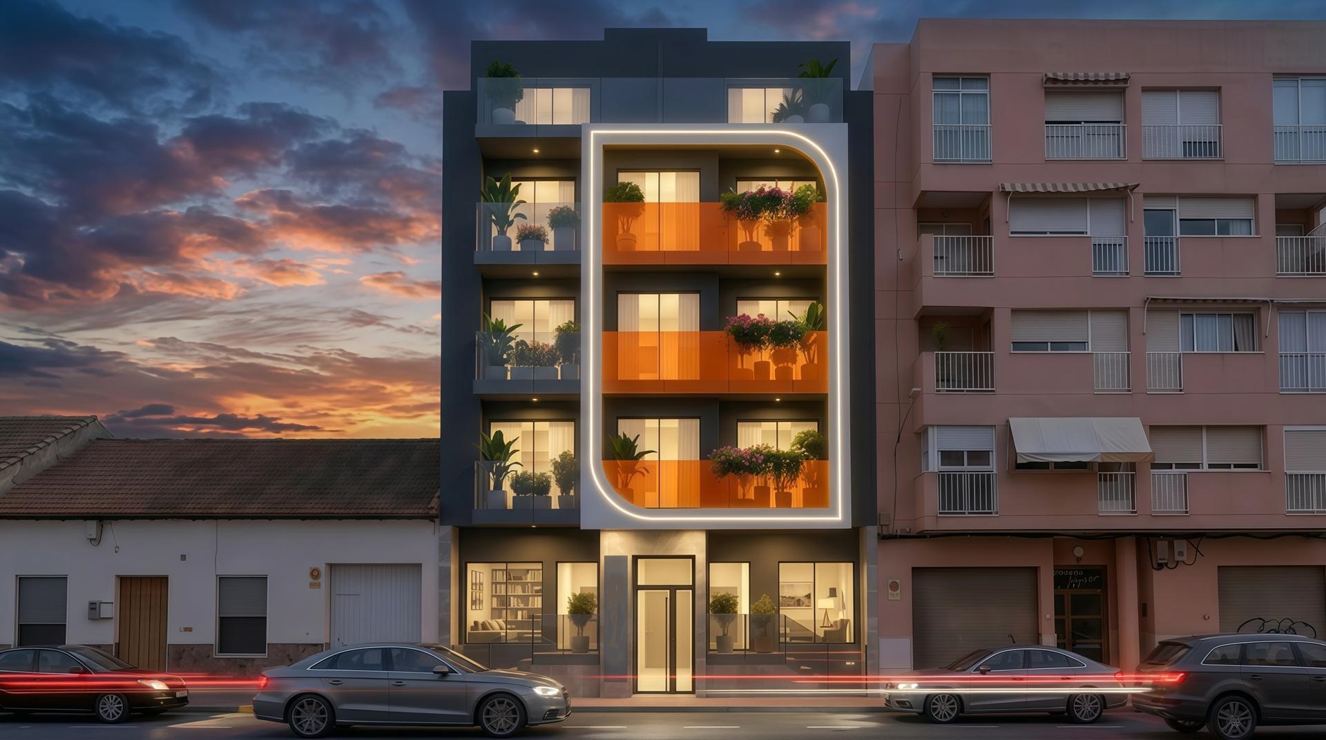Apartamento de obra nueva en Guardamar del Segura, Alicante