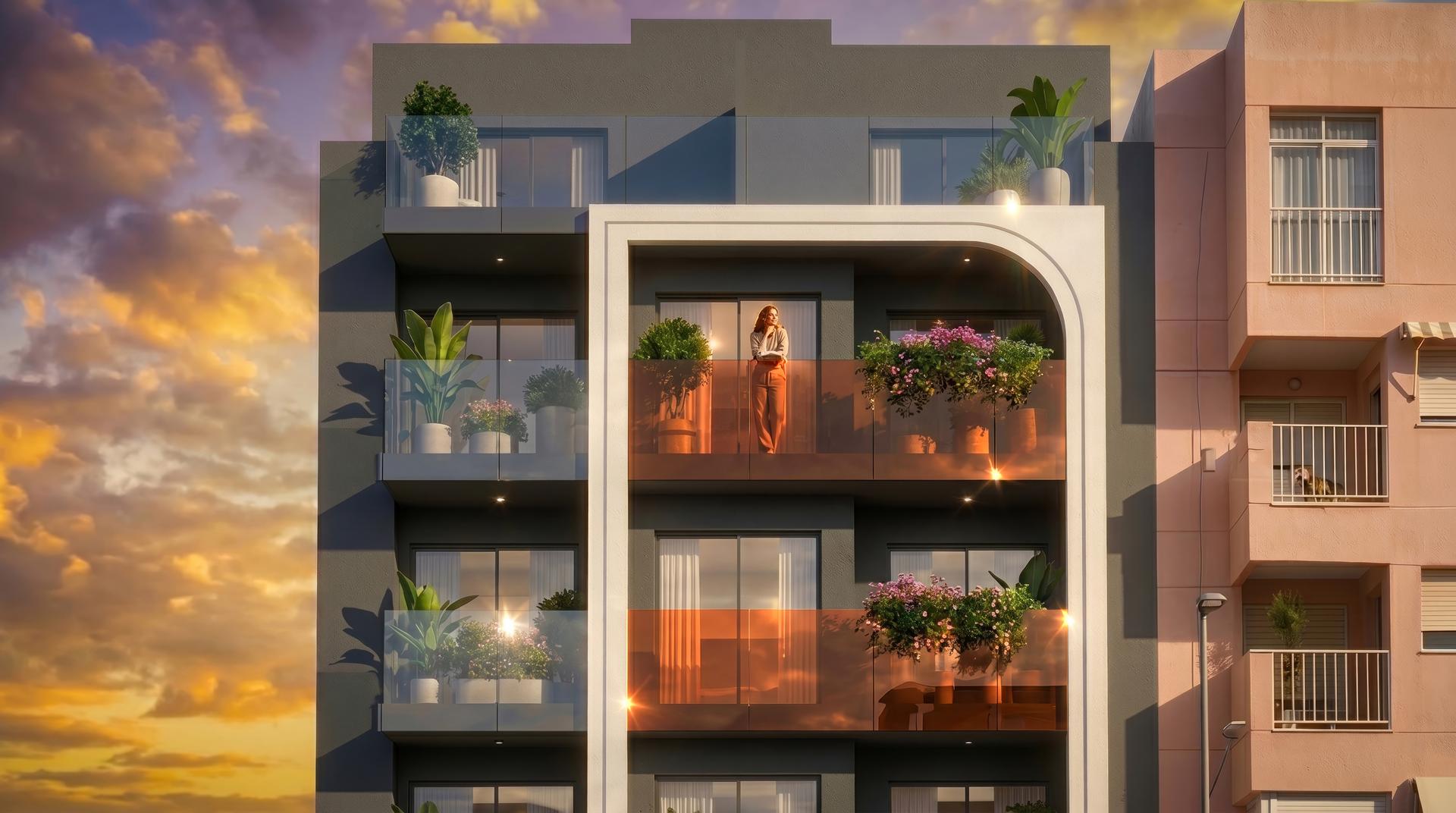 Apartamento de obra nueva en Guardamar del Segura, Alicante