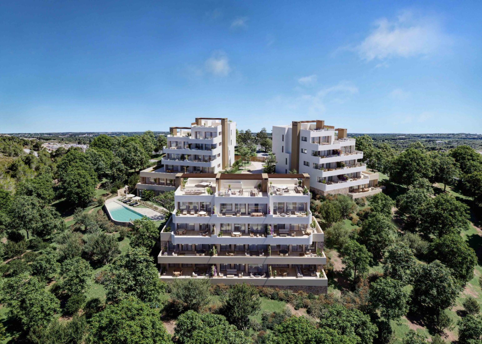 Appartementen in Las Colinas Golf