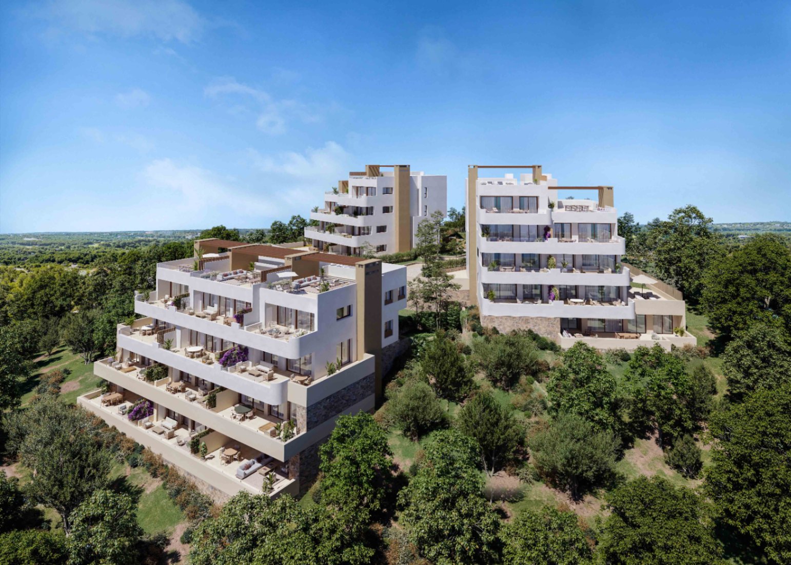 Appartementen in Las Colinas Golf