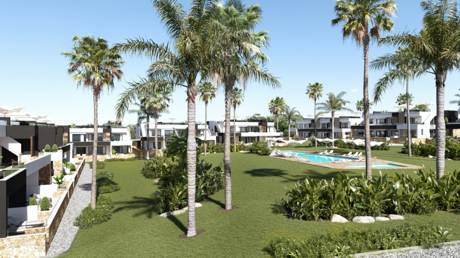 New bungalows in Ciudad Quesada, Alicante