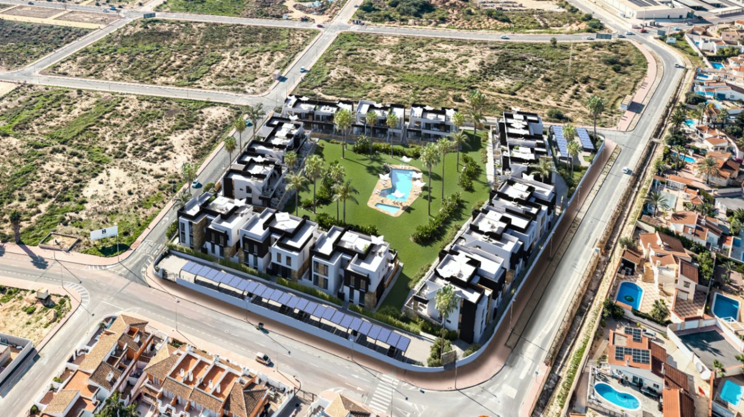 New bungalows in Ciudad Quesada, Alicante