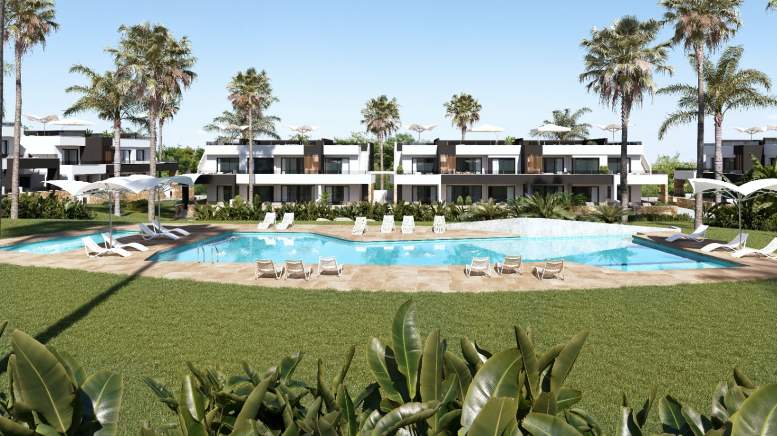 New bungalows in Ciudad Quesada, Alicante