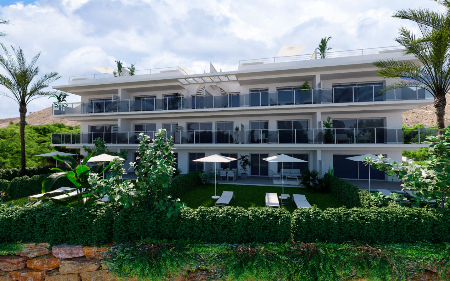 Neue Wohnungen in der prestigeträchtigen Lage des Sierra Cortina Resorts, Alicante