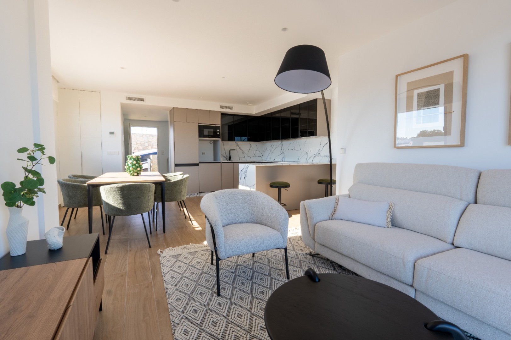 Nueva vivienda pareada en Algorfa, Alicante