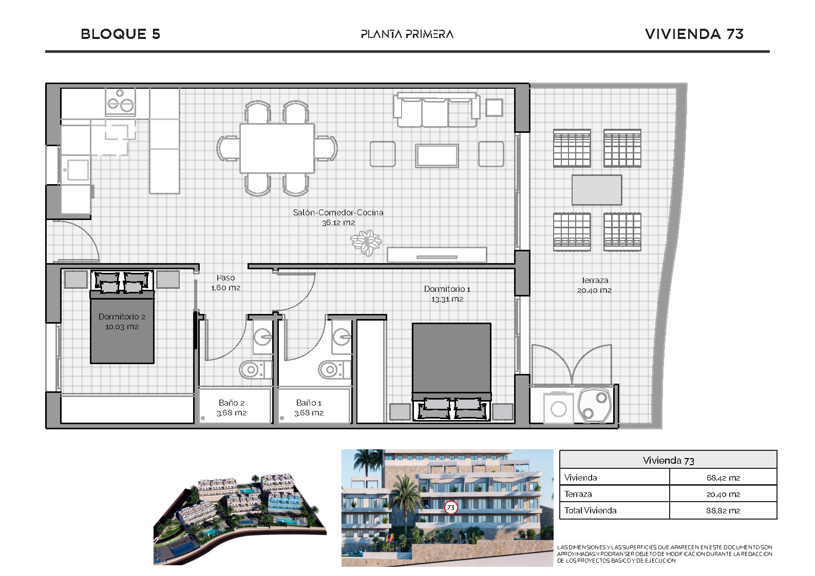 Nuevo proyecto de apartamentos en Finestrat