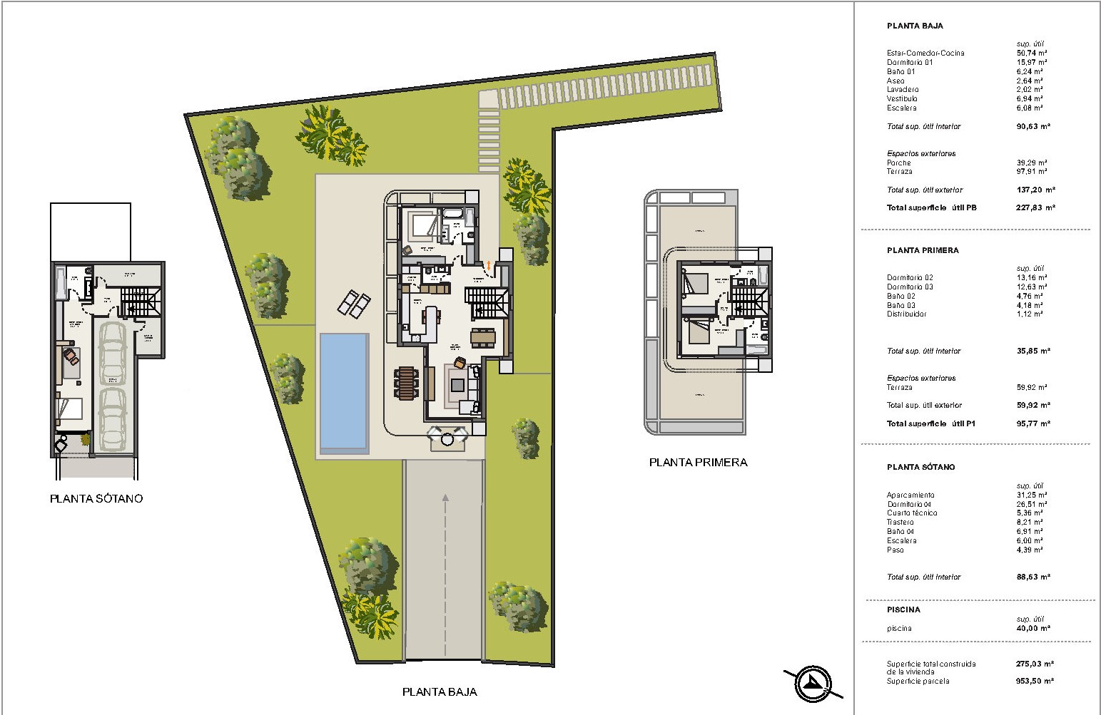 Nuevo proyecto de dos villas exclusivas en  Las Colinas Golf & Country Club, Costa Blanca