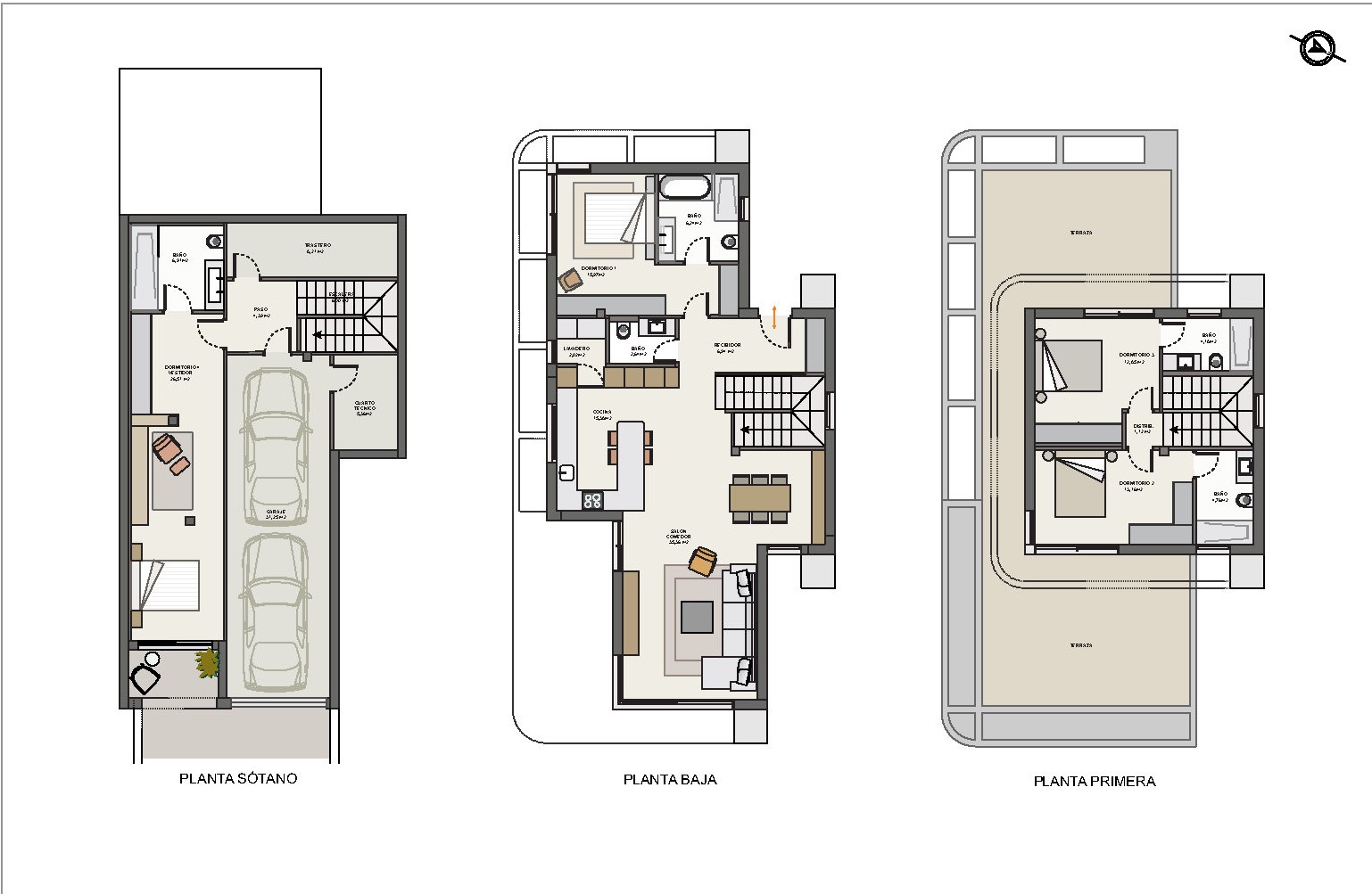 Nuevo proyecto de dos villas exclusivas en  Las Colinas Golf & Country Club, Costa Blanca