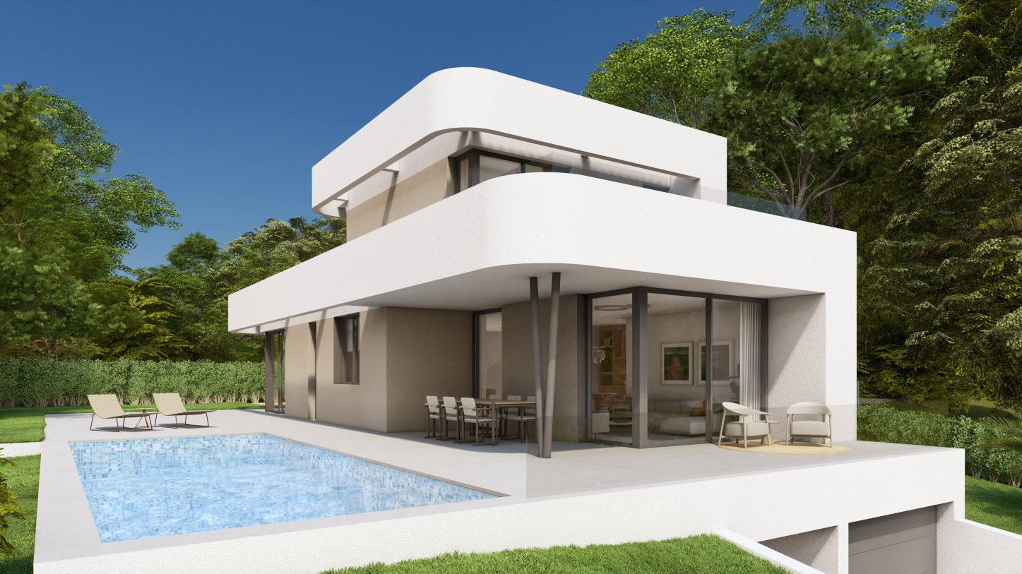 Nuevo proyecto de dos villas exclusivas en  Las Colinas Golf & Country Club, Costa Blanca