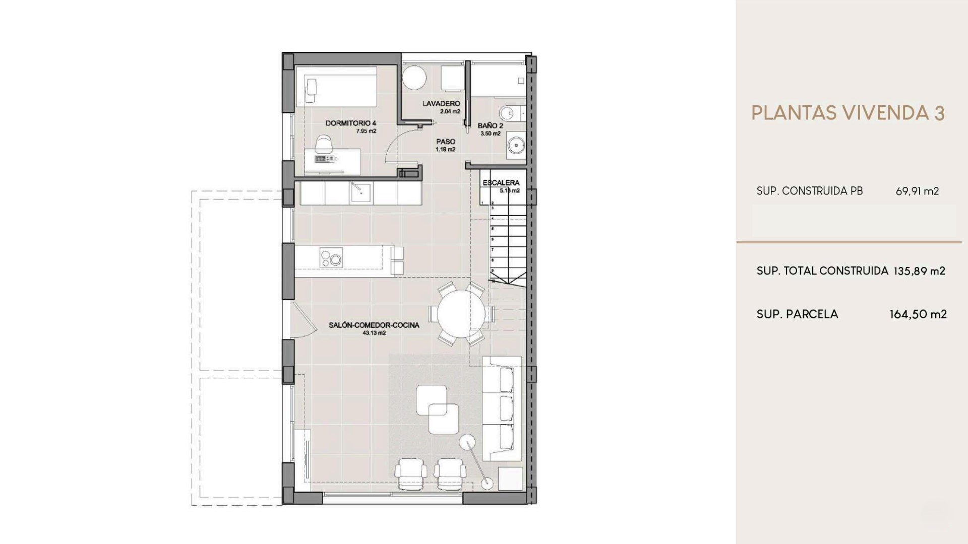 Pareado  con piscina privada  de obra nueva en Nou Nazareth, San Juan de Alicante 