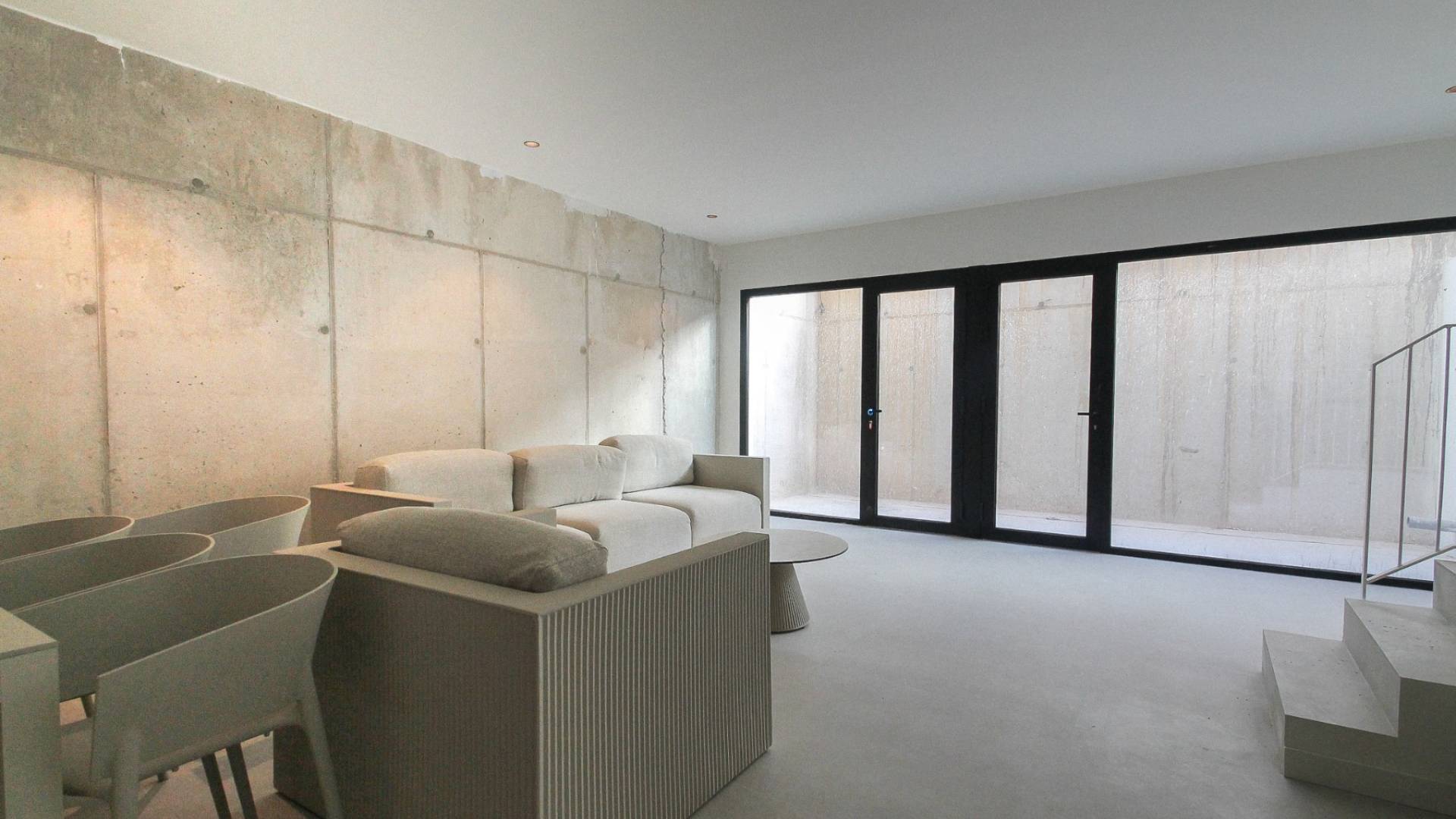 Pareado  con piscina privada  de obra nueva en Nou Nazareth, San Juan de Alicante 