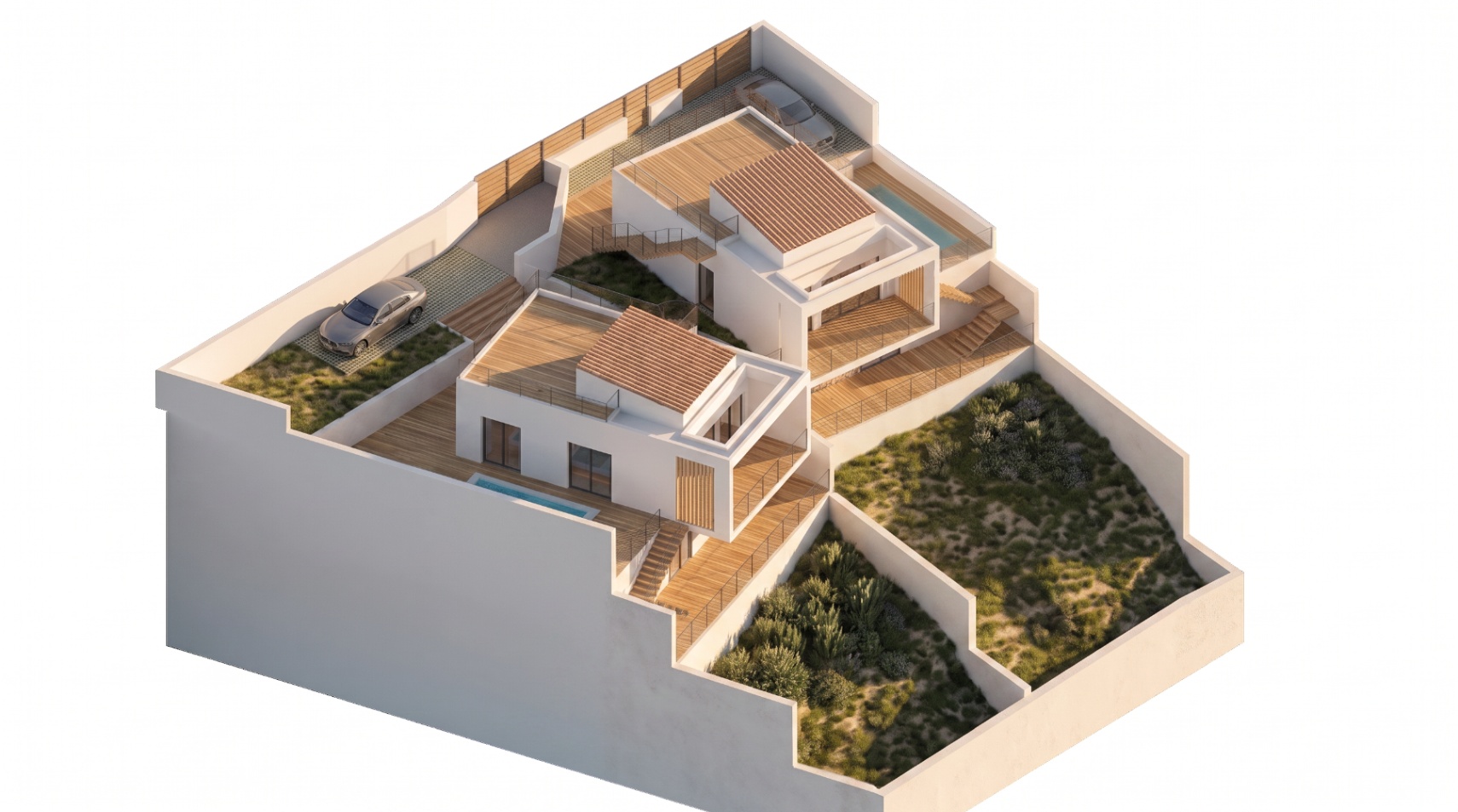 Onafhankelijke villa's met privézwembad in La Nucia