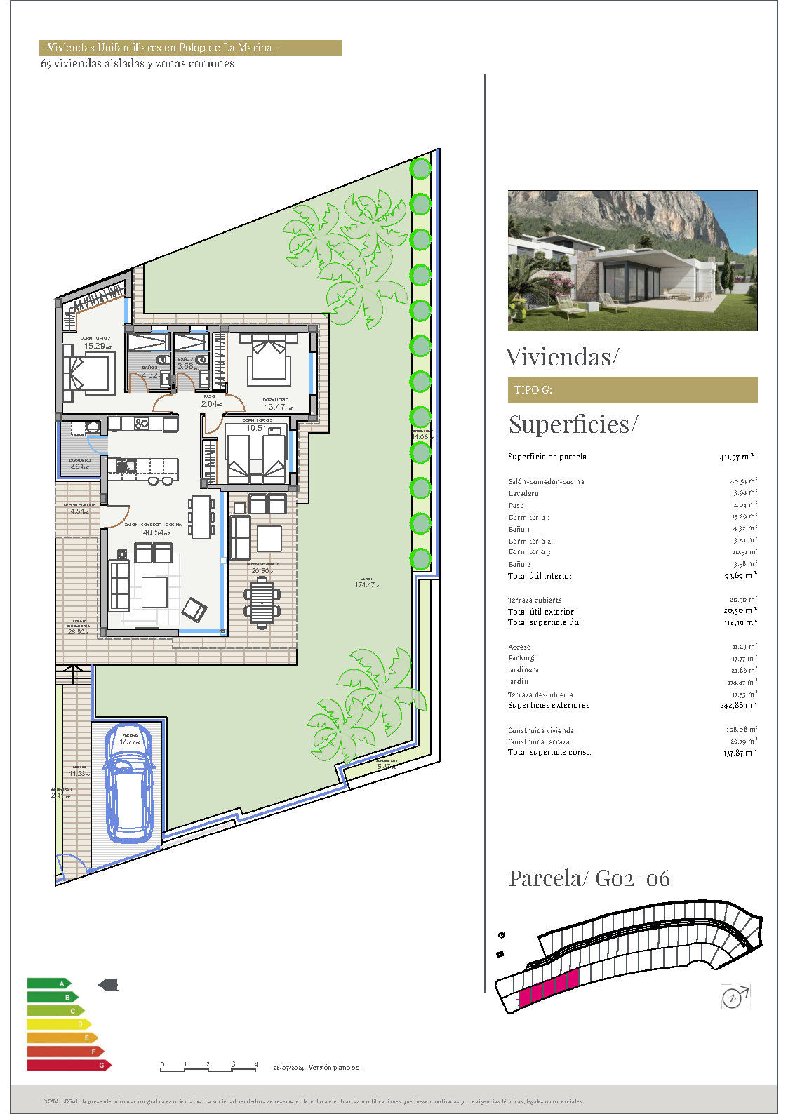 Nouvelle promotion de villas à Polop, Alicante.