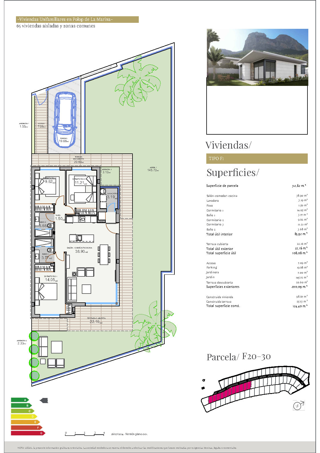 Nouvelle promotion de villas à Polop, Alicante.