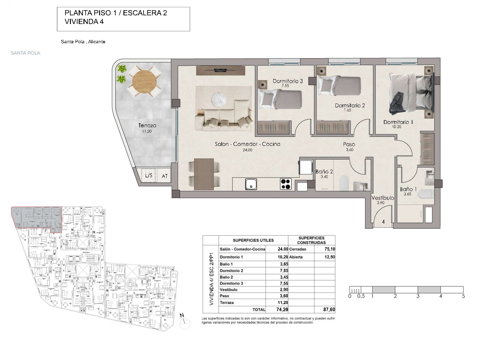 Nowe apartamenty w centrum Santa Pola, Alicante
