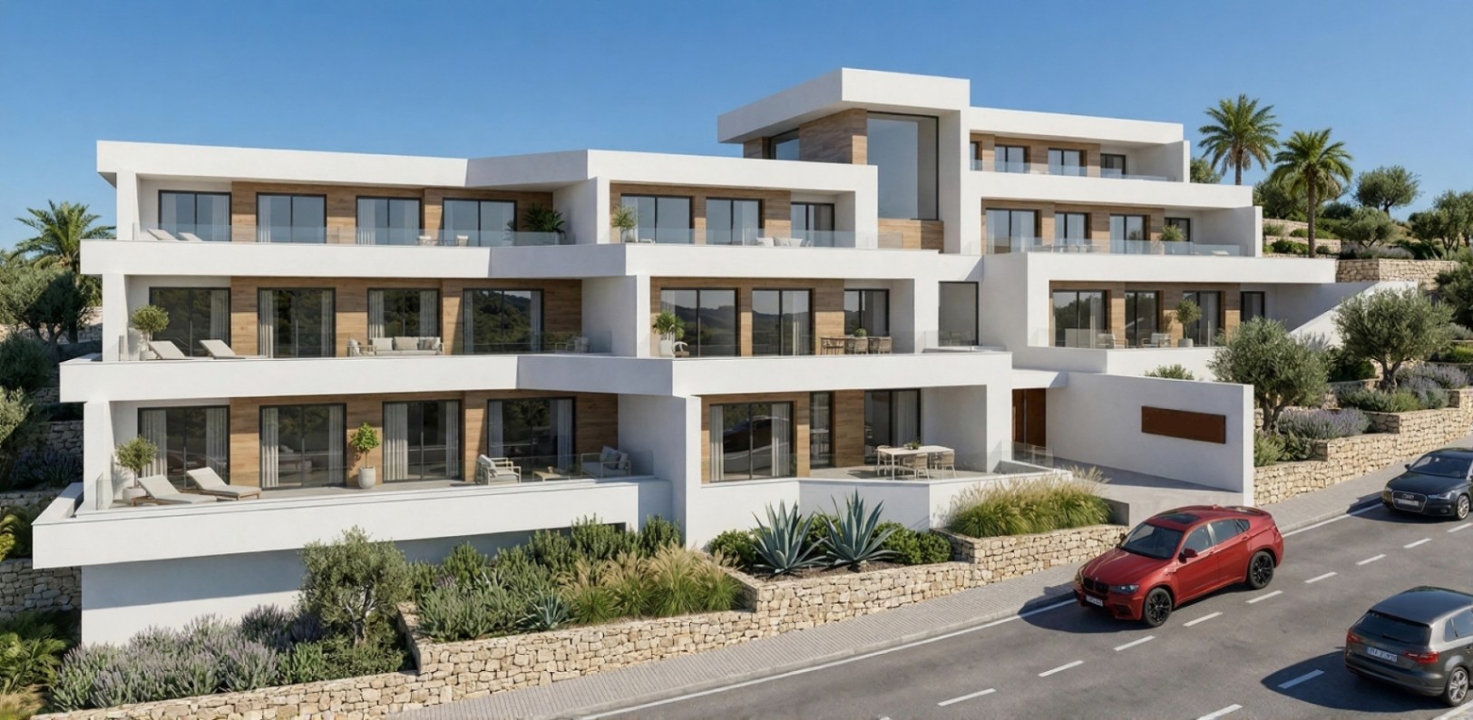 Luxusapartments in Benitatxell, in der Nähe von Moraira und Jávea