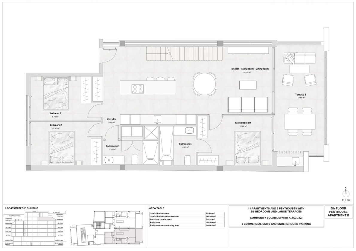 Apartamento en Venta en La Mata, Torrevieja, Alicante