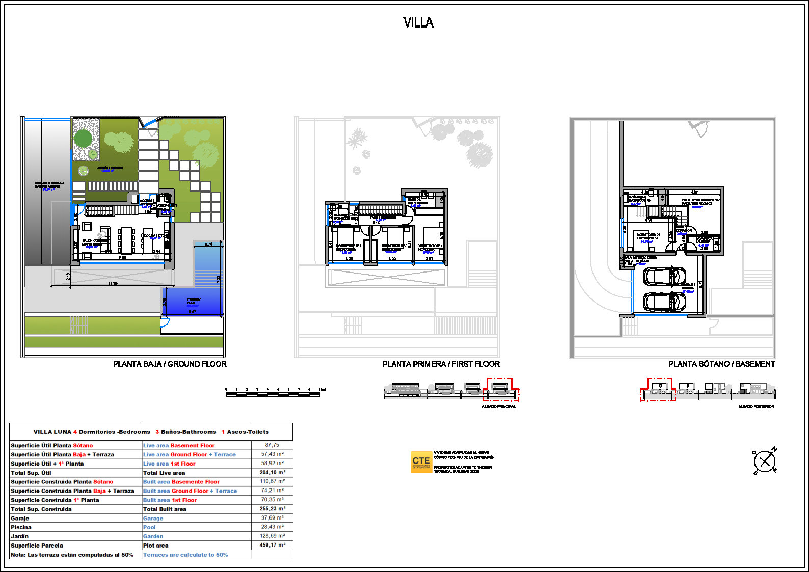 Villa en Venta en Sierra Cortina, Finestrat, Alicante