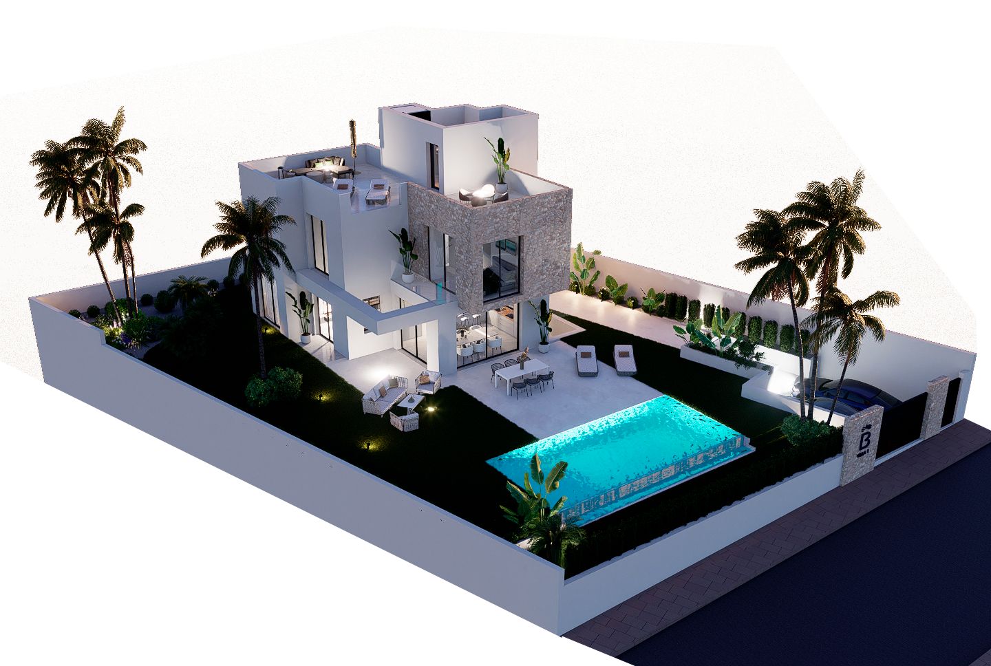 Villas en Venta en Balcon de Finestrat, Finestrat, Alicante