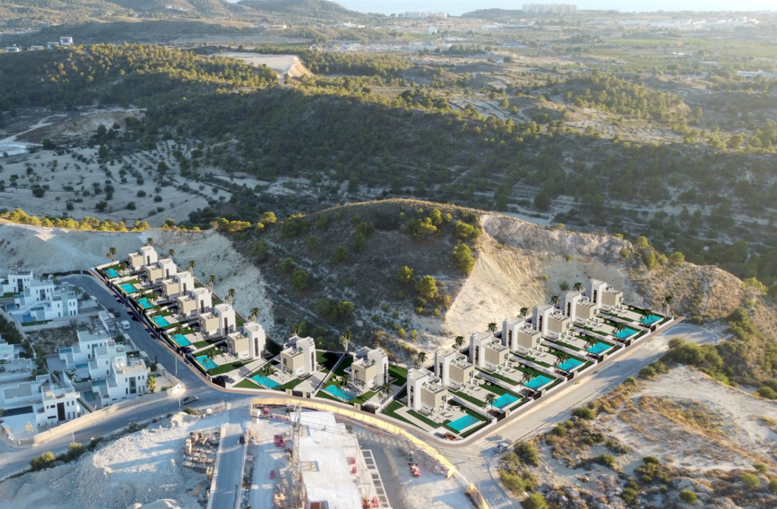 Villas en Venta en Balcon de Finestrat, Finestrat, Alicante