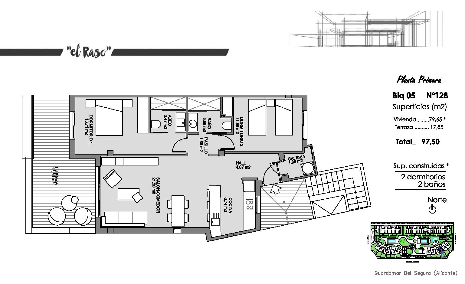 Nuevos apartamentos en Raso, Alicante
