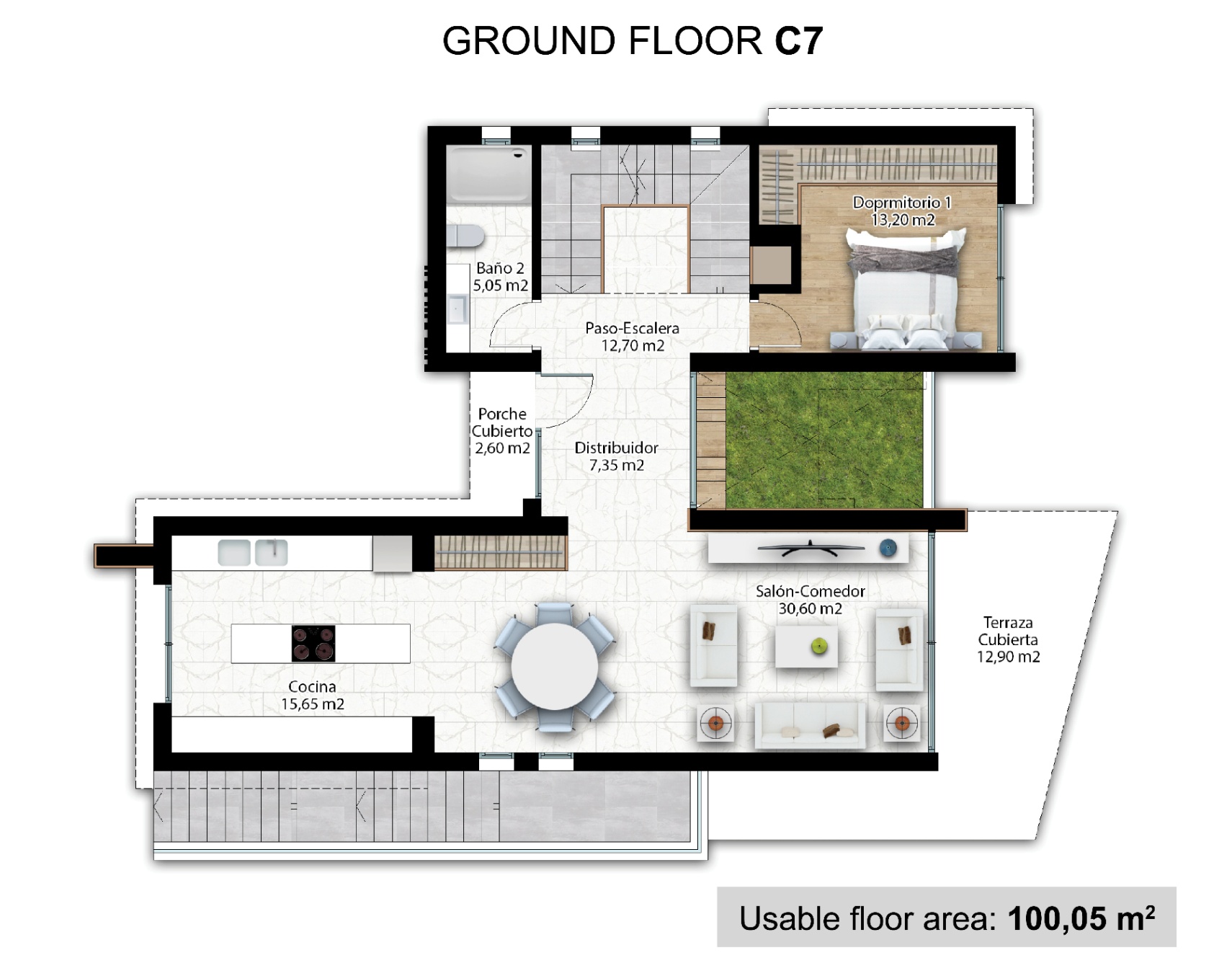 Villa independiente en venta en La Nucia