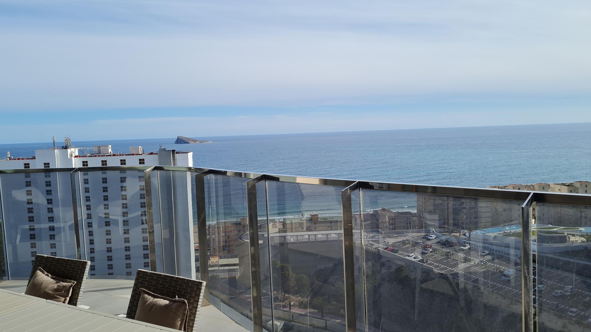 Apartamento en alquiler en playa Poniente, Benidorm, Alicante