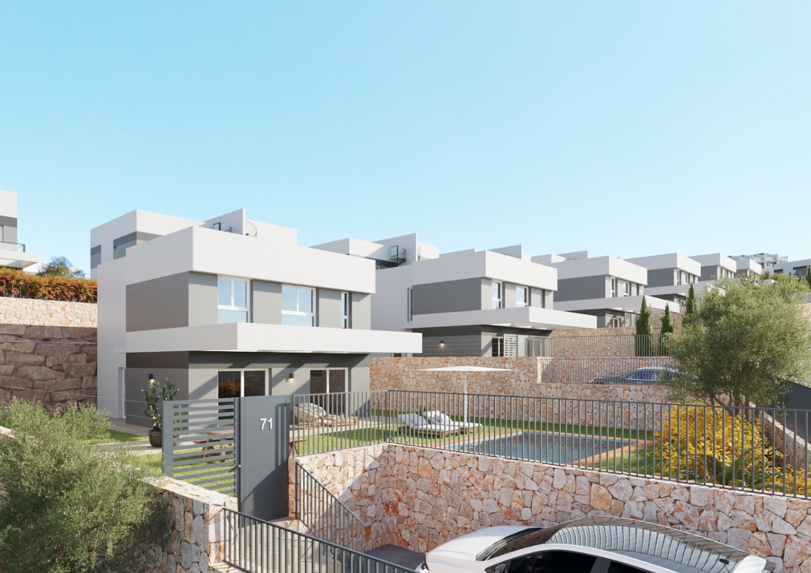 Adosados en Venta en Balcon de Finestrat, Alicante