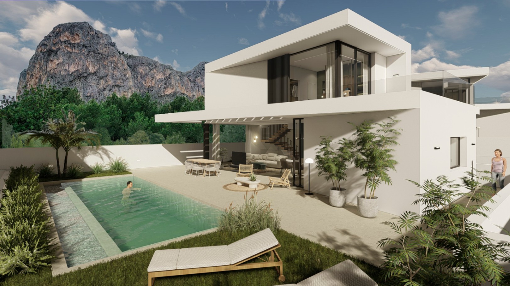 Nuevas villas en Polop, Alicante