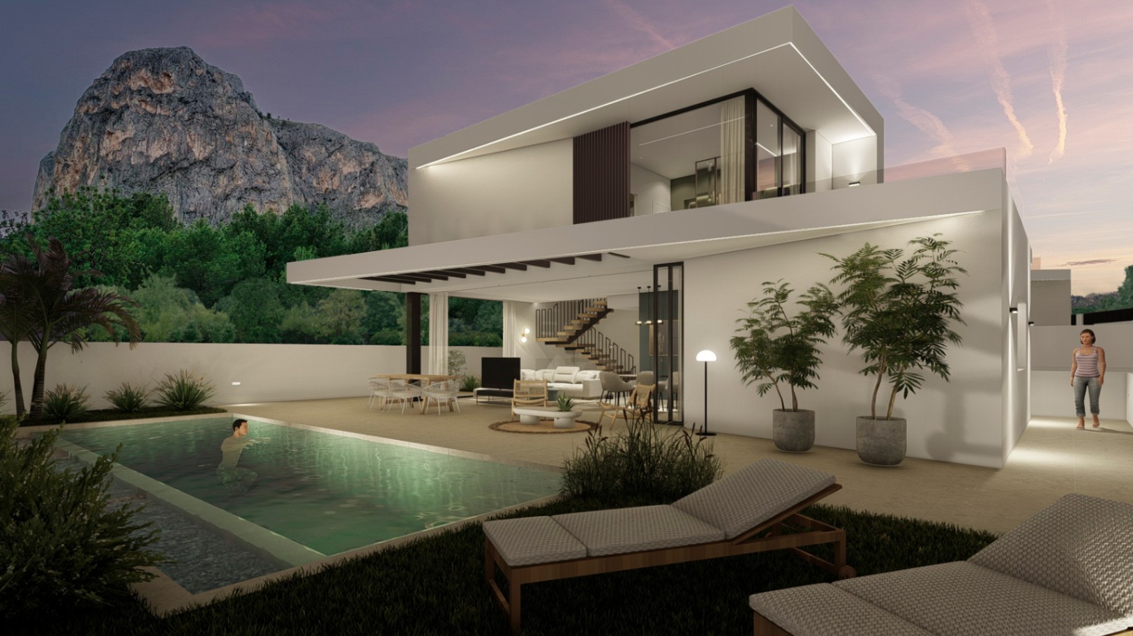 Nuevas villas en Polop, Alicante
