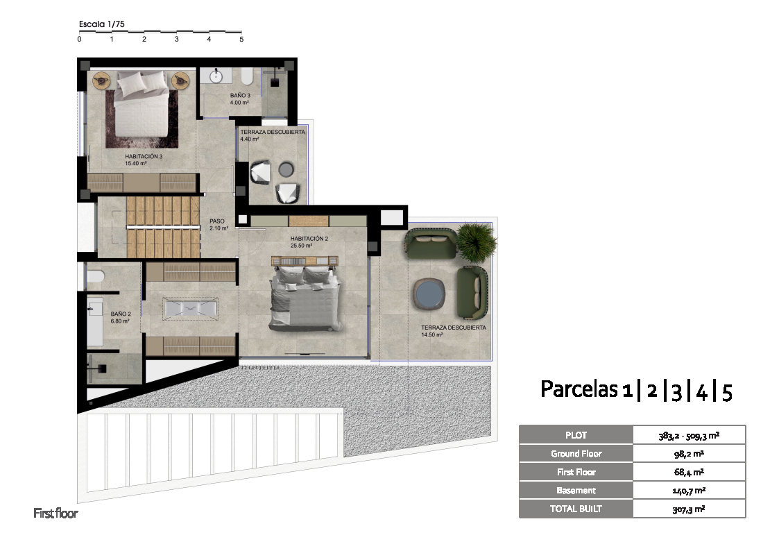 Nuevas villas en Polop, Alicante