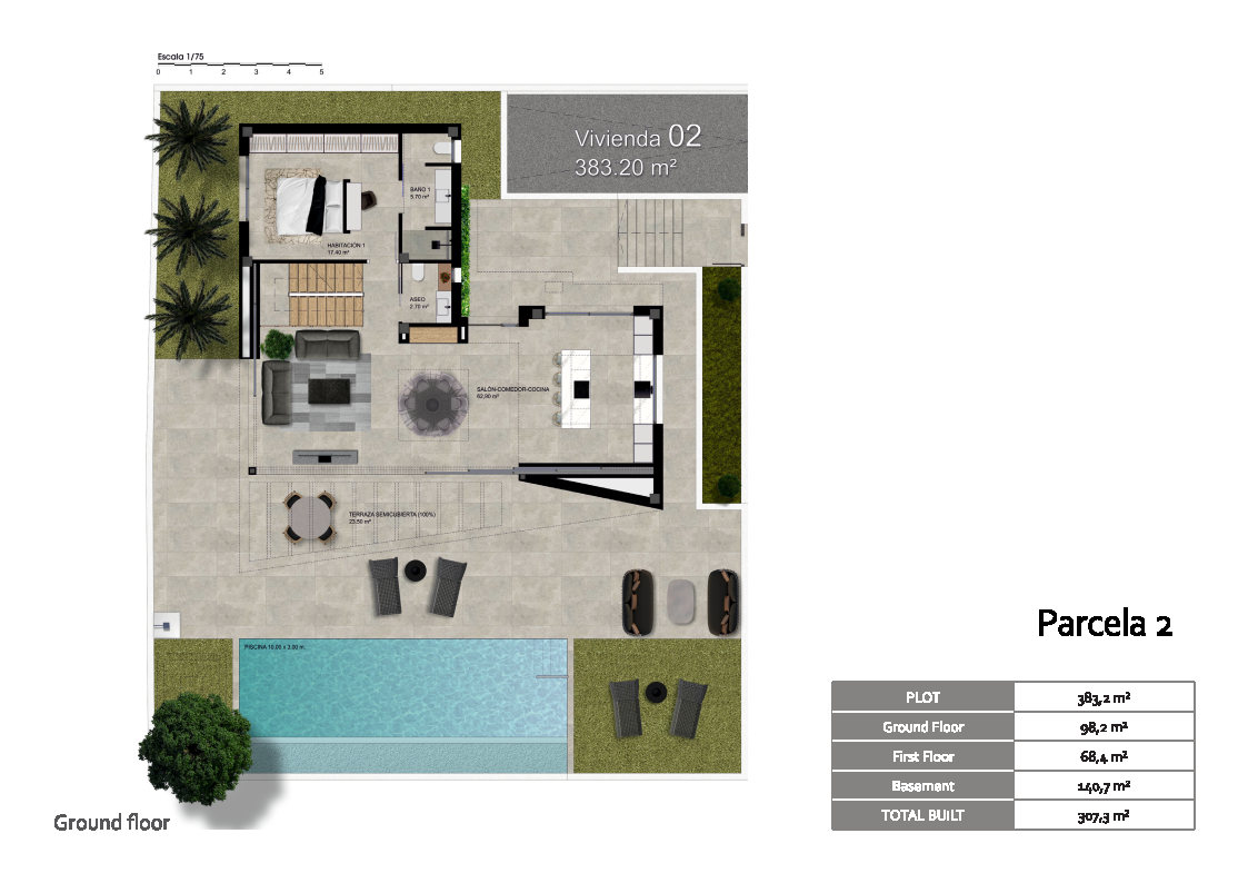 Nuevas villas en Polop, Alicante